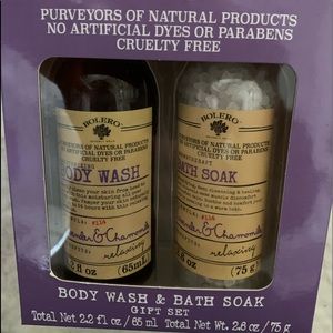 Body wash and bath salts